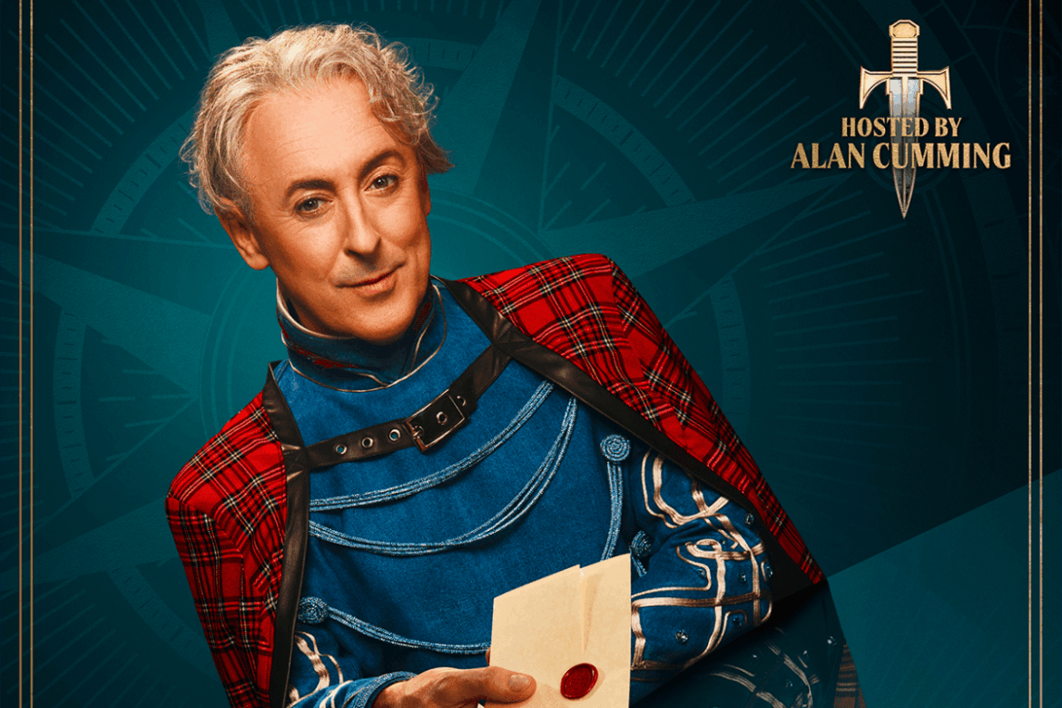 Alan Cumming in the poster for 'The Traitors: New Blood'