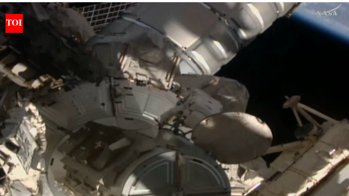 Anil Menon Completes First 6.5-Hour NASA Spacewalk to Upgrade ISS Power