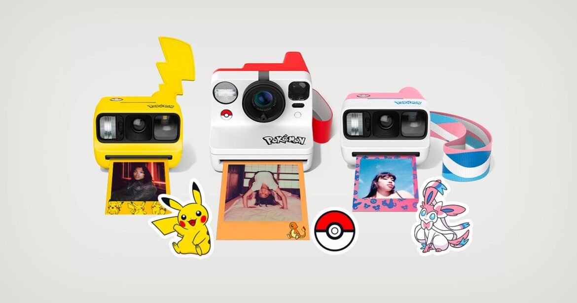 Pokémon Collaborates with Polaroid for Retro-Themed Camera Collection