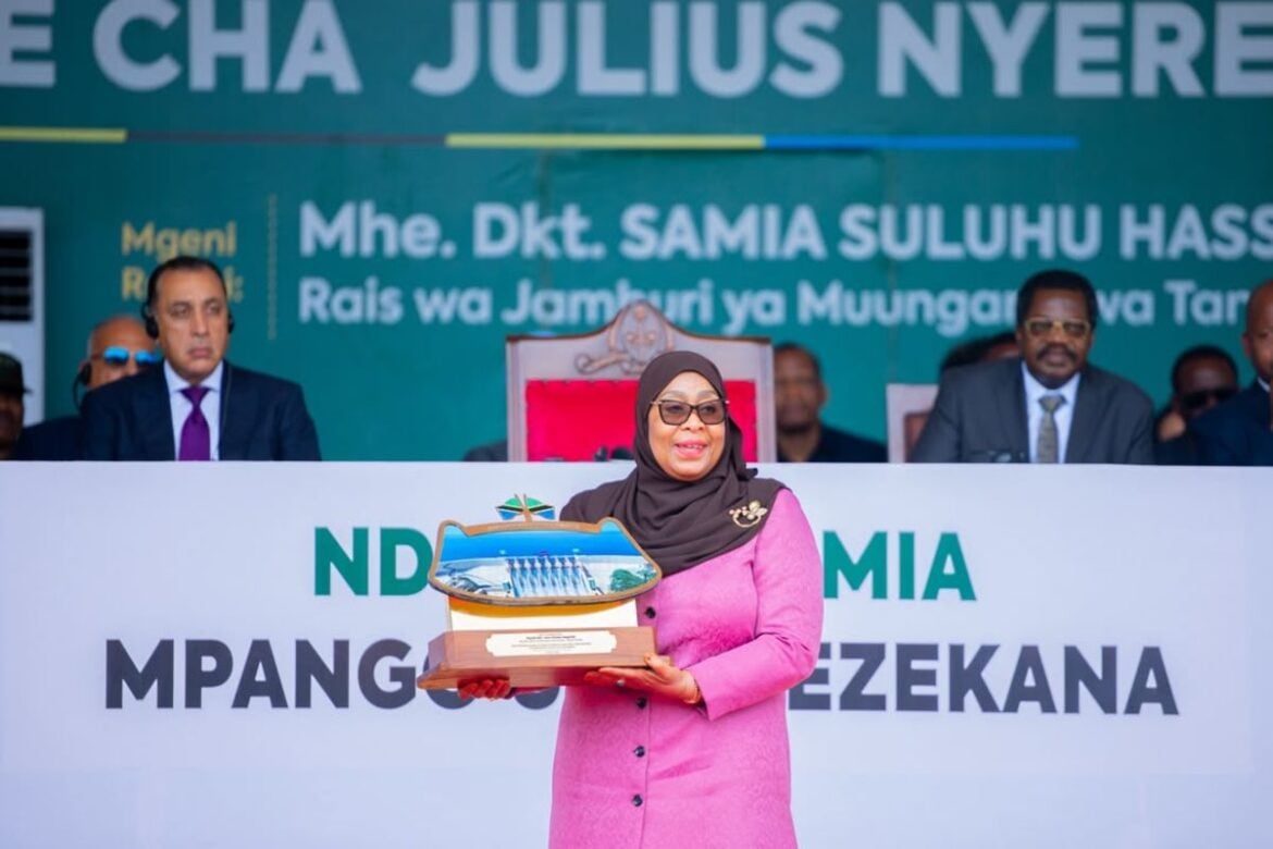 President Samia Launches 2,115MW Julius Nyerere Hydropower Project in Tanzania
