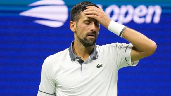 Novak Djokovic suffers shock US Open first-round exit to Mariano Navone