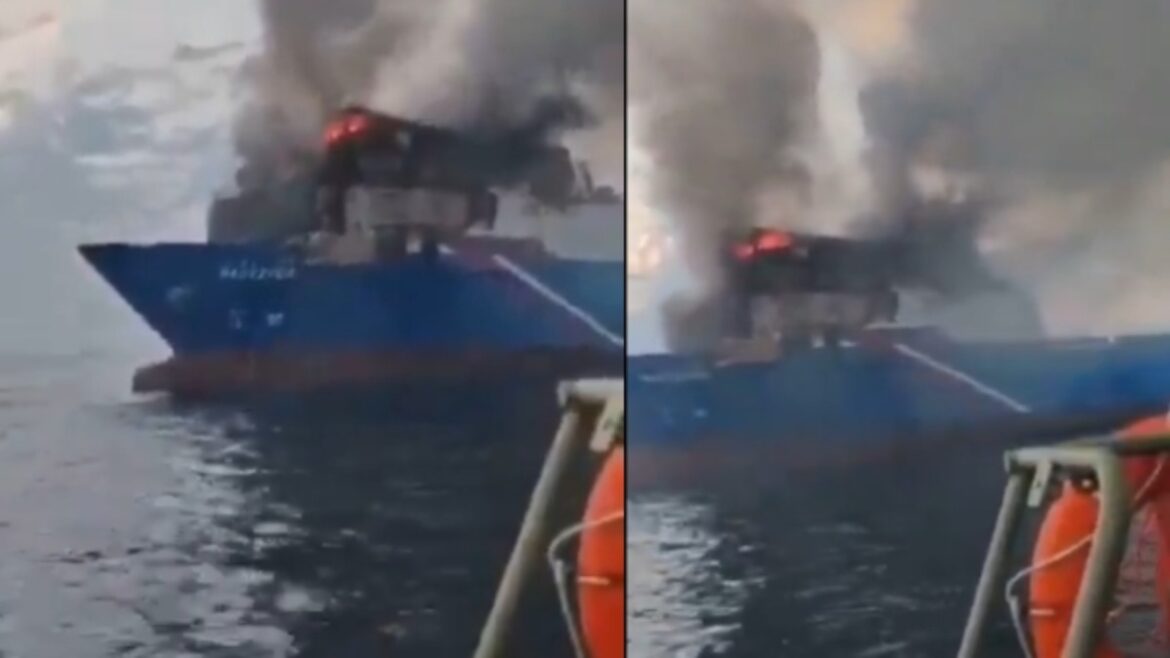 India-Flagged Cargo Ship Sinks in Red Sea; All 14 Crew Members Rescued