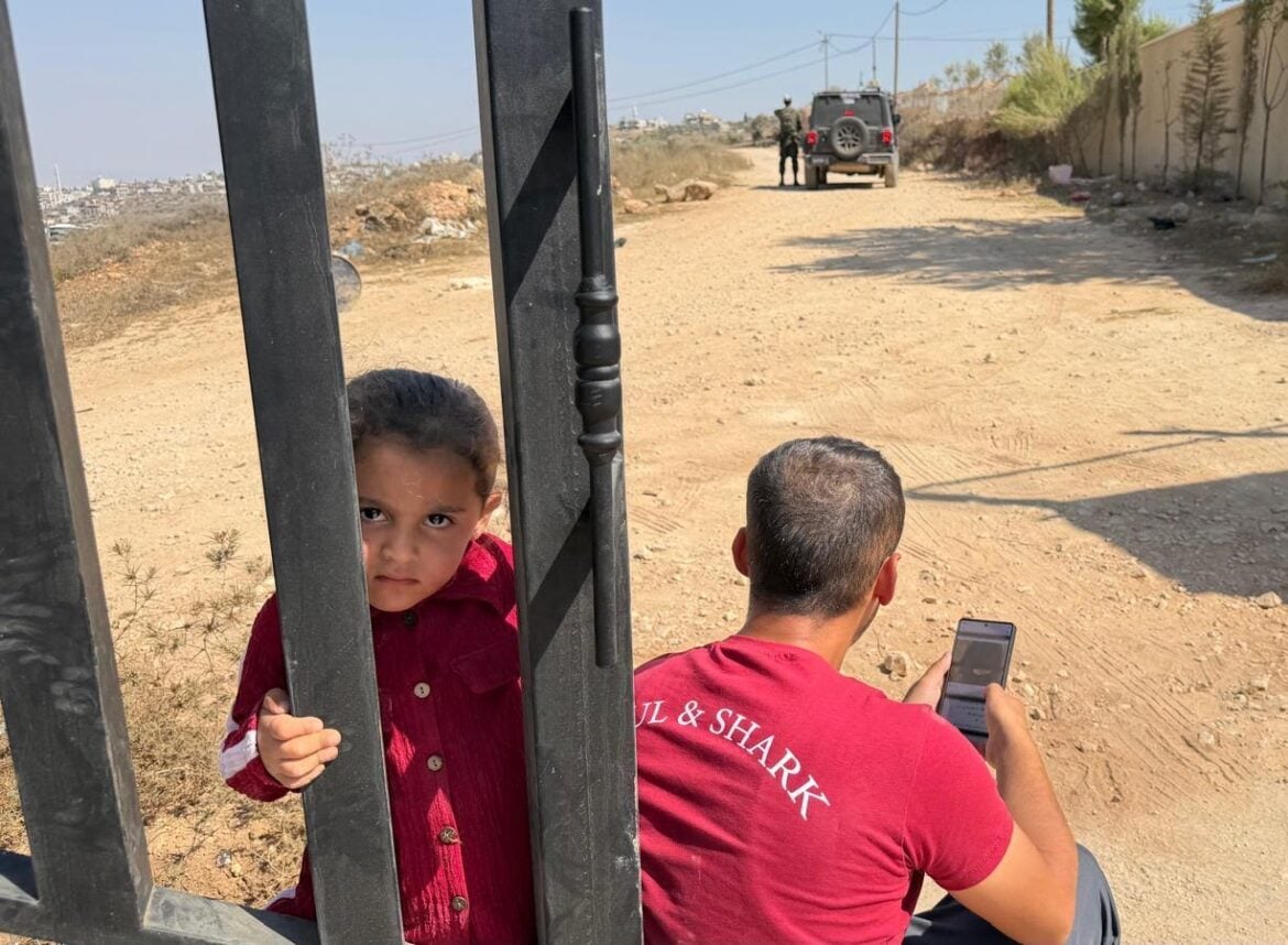 Israël bloque le domicile d'une famille palestinienne depuis le 17 août