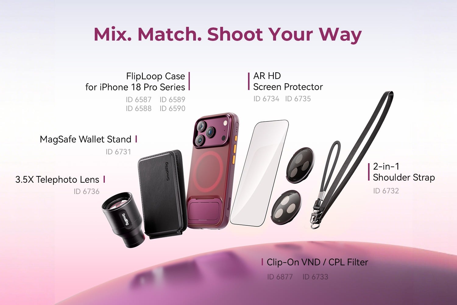 SmallRig Launches iPhone 18 Case Ecosystem