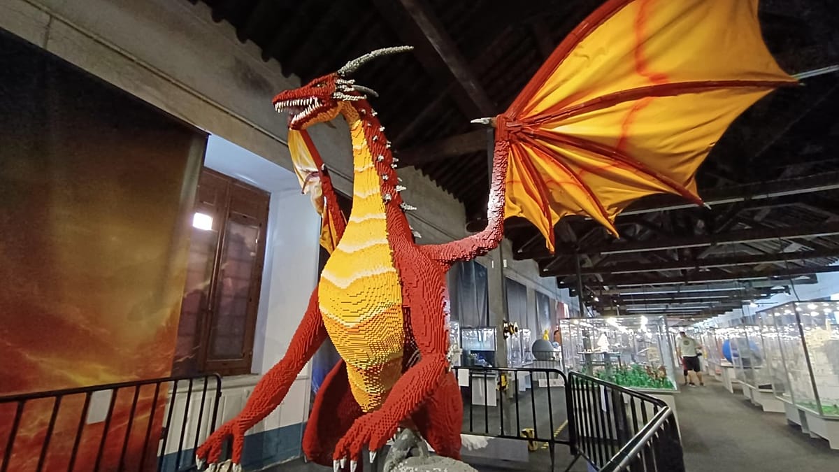Legomania in Lisbon: Europe’s largest exhibition of Lego brick models opens in Portugal
