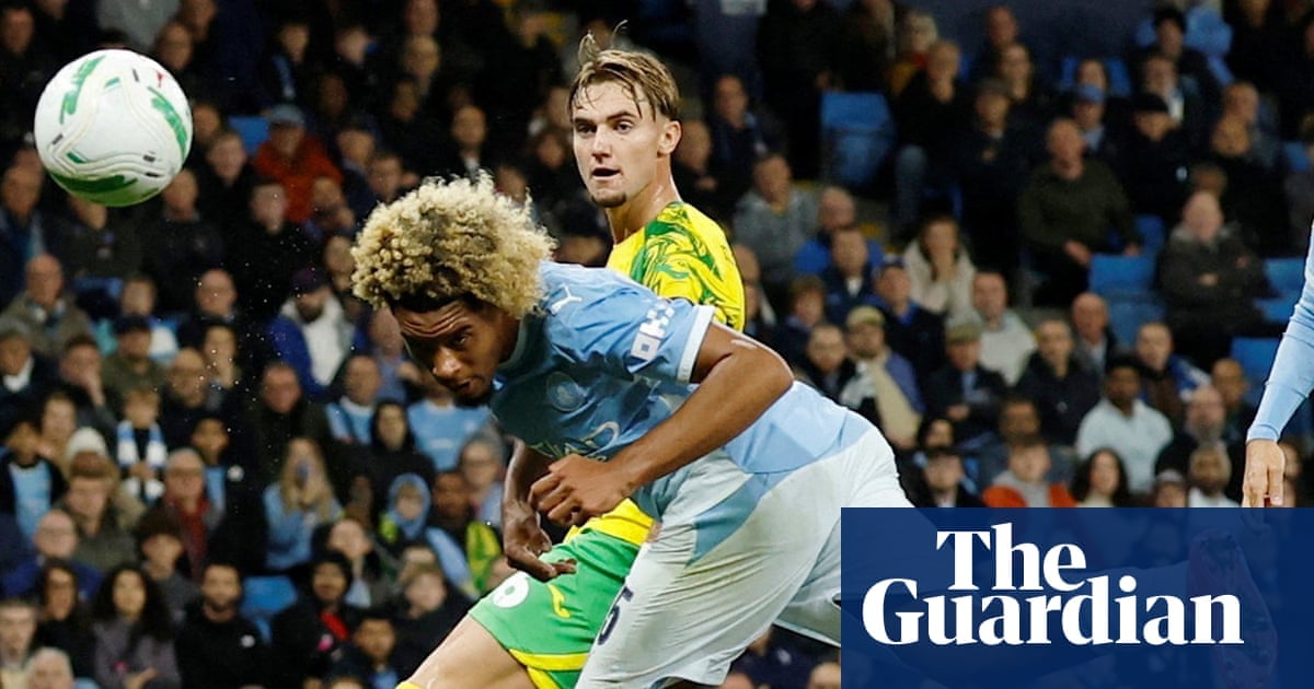 Floyd Samba scores twice on Man City debut in 5-0 Carabao Cup win over Norwich