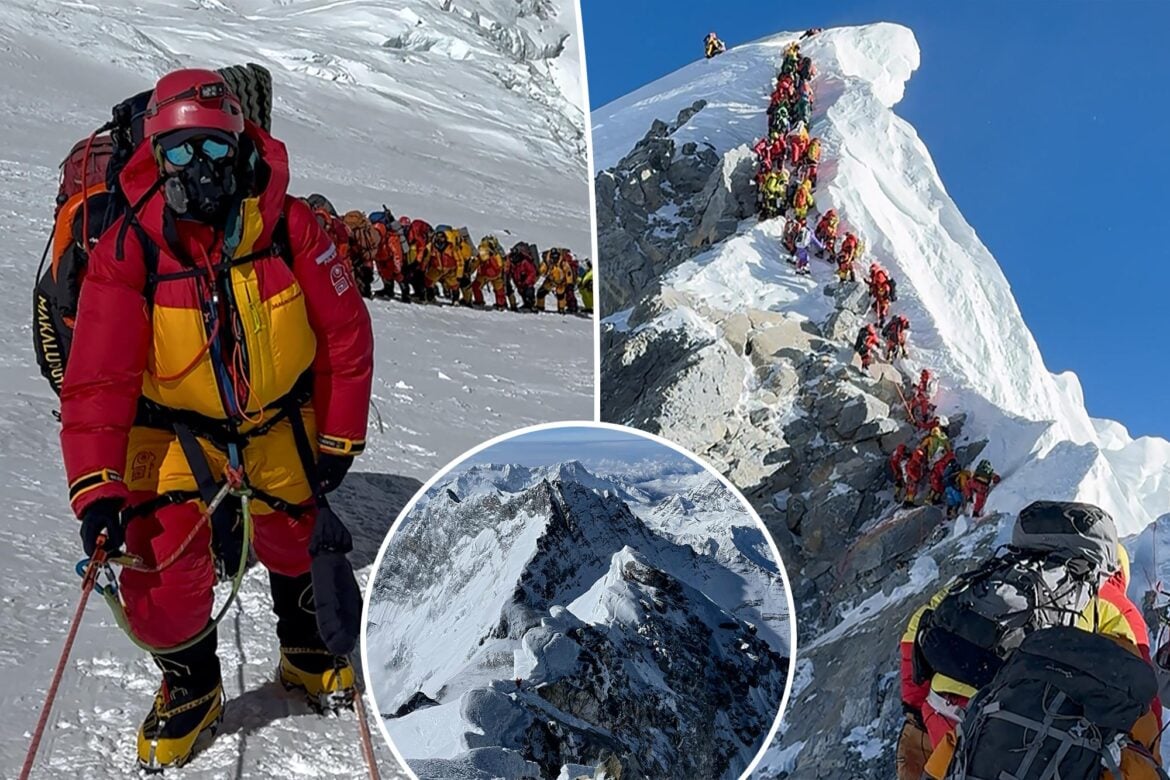 Scientists found that urine melts over 150 tons of ice and snow on Mount Everest every year
