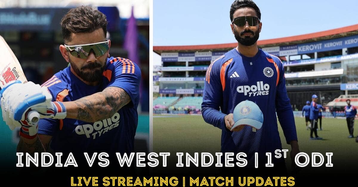 India Opts to Bowl First Against West Indies in First ODI in Thiruvananthapuram