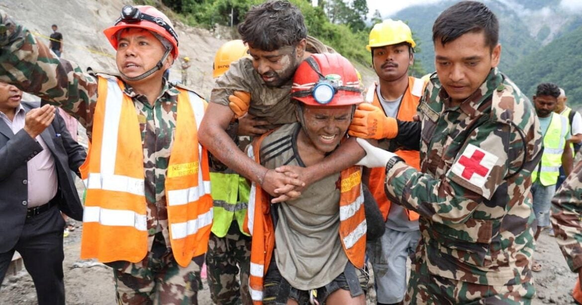 Nepal Rescue: Two Workers Found Alive 9 Days After Flash Flood Tunnel Burial