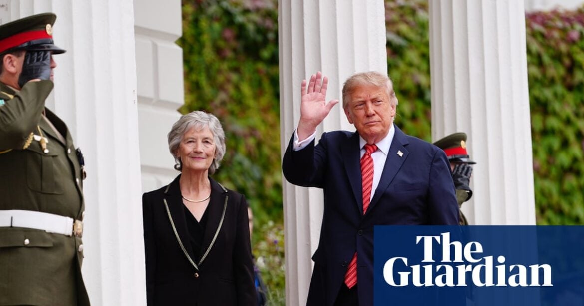 Trump Backlash After Calling for United Ireland During Dublin Visit