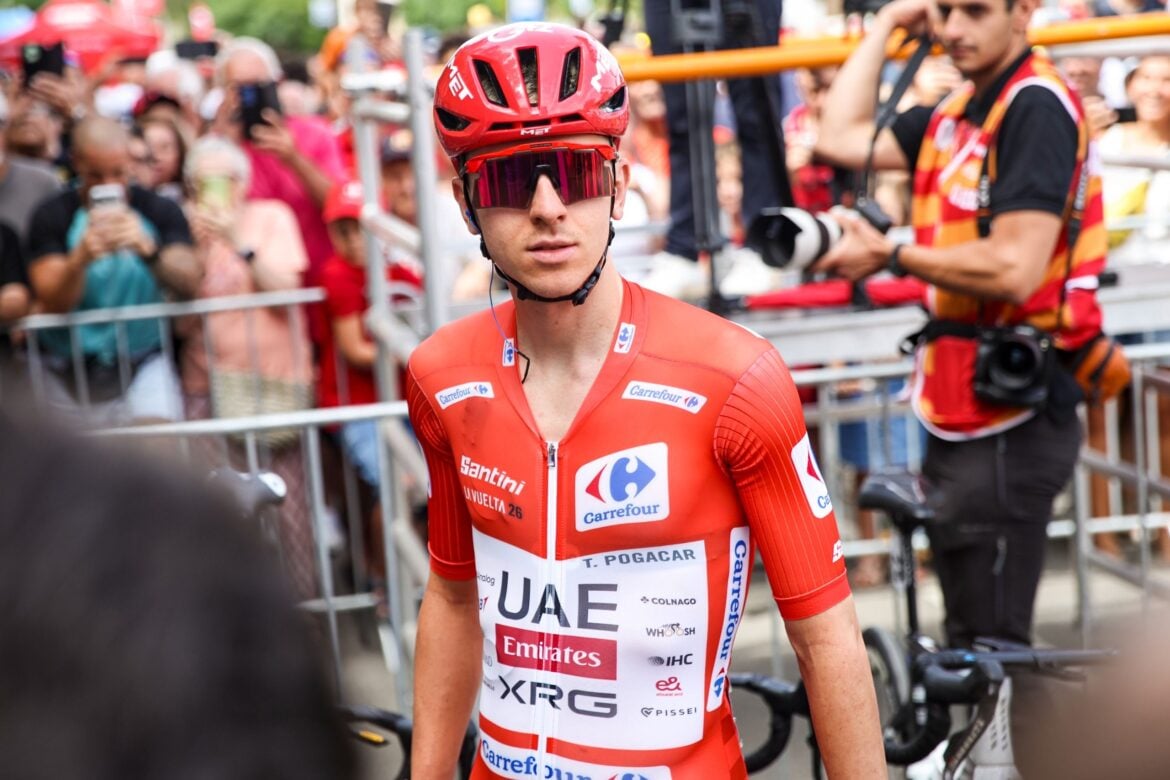 Tadej Pogačar at Vuelta a España 2026