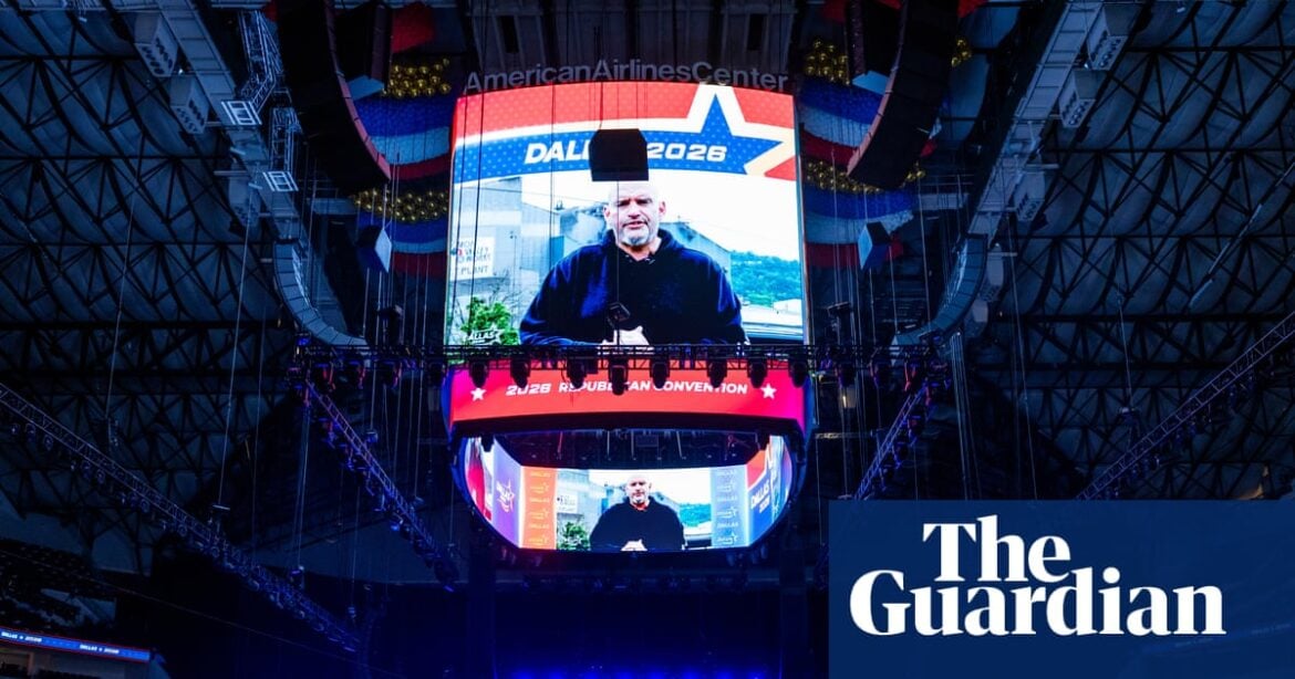 John Fetterman Sparks Outrage After Endorsing Dave McCormick at GOP Convention