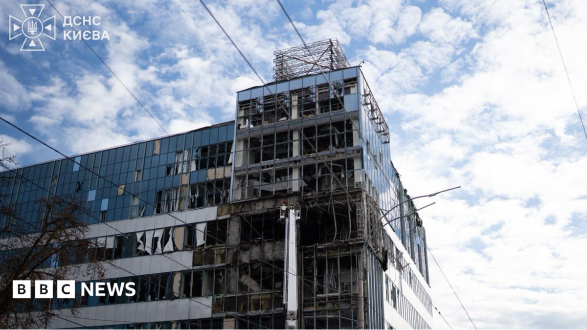 Russia Strikes Kyiv Data Centers and Telecom Infrastructure