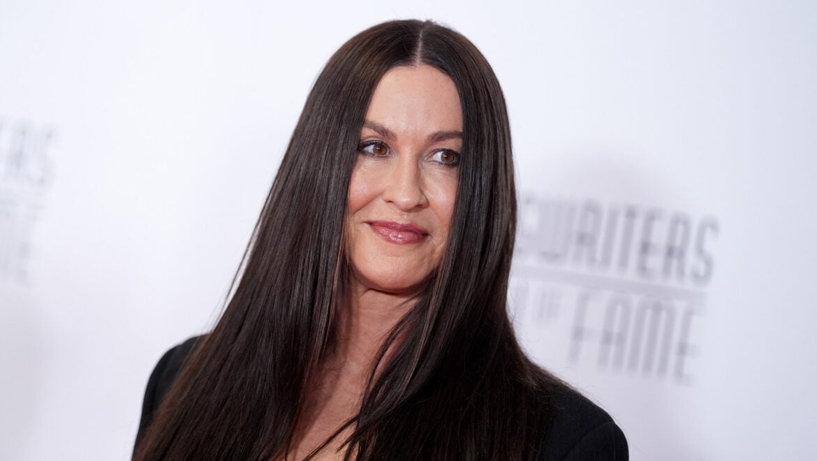 Alanis Morissette at the 55th Annual Songwriters Hall of Fame Induction and Awards Gala held at the Marriott Marquis Hotel