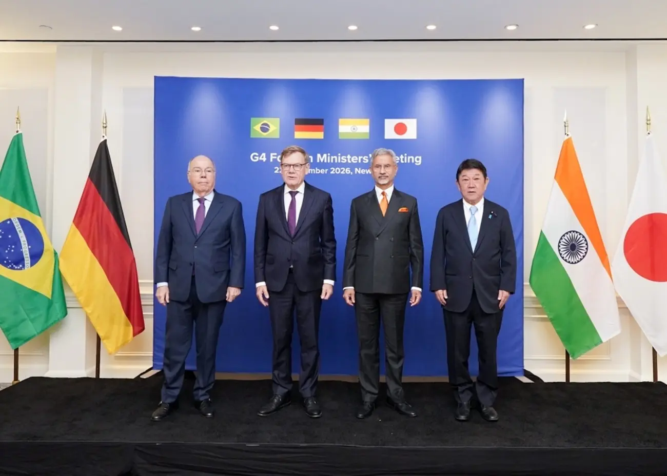 G4 Foreign Ministers Push for Reform of the UN Security Council