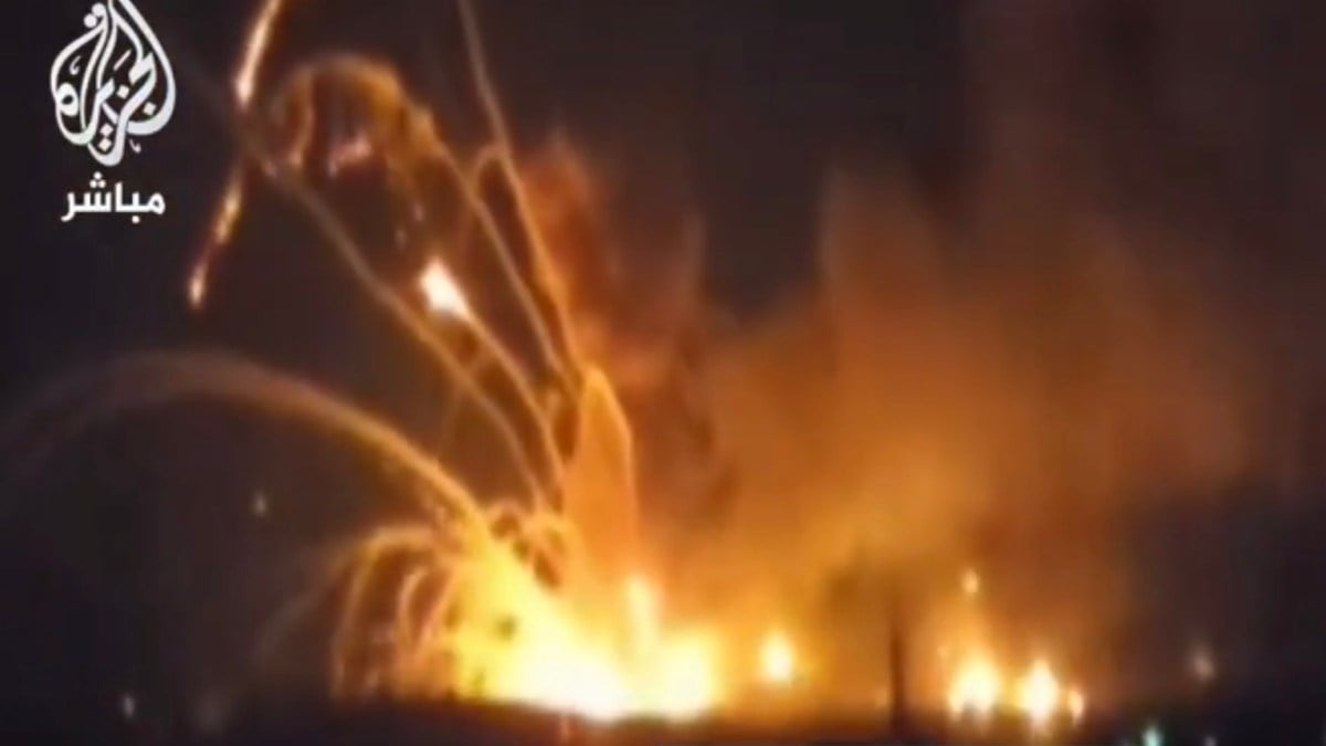 Powerful explosions at Syrian army site near Aleppo injure at least four