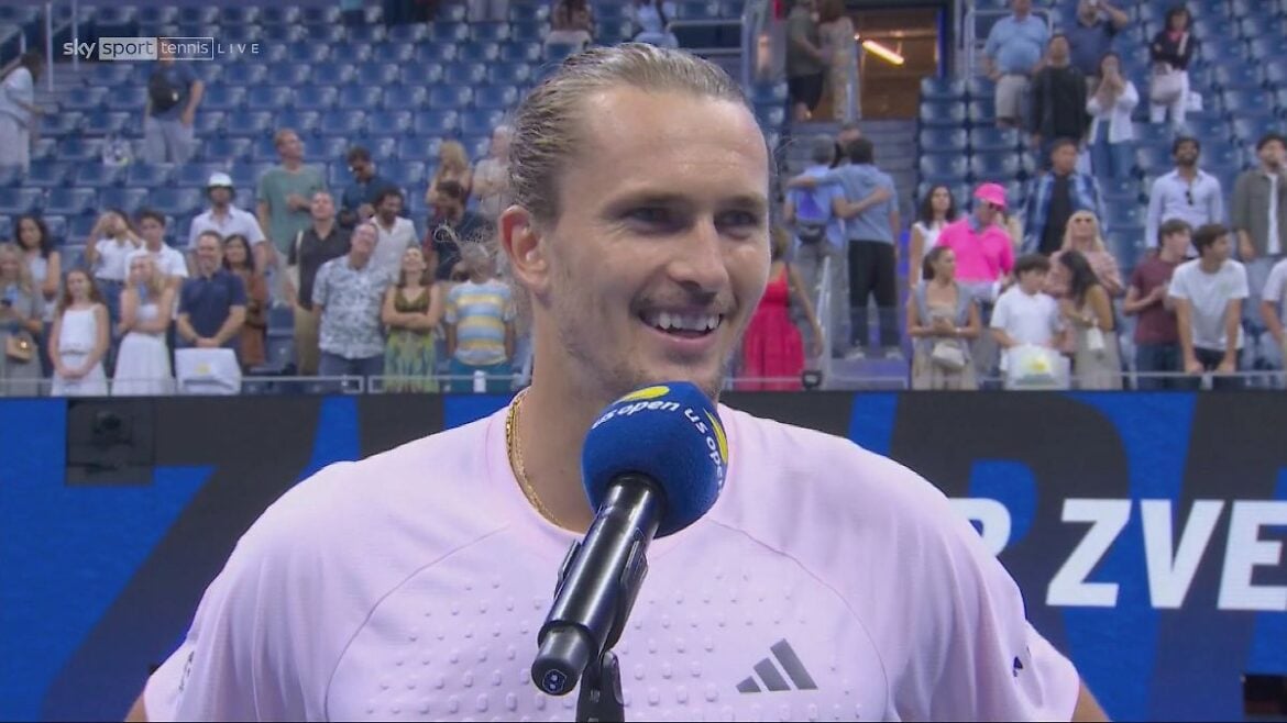 Alexander Zverev Beats Luciano Darderi to Reach US Open Quarters