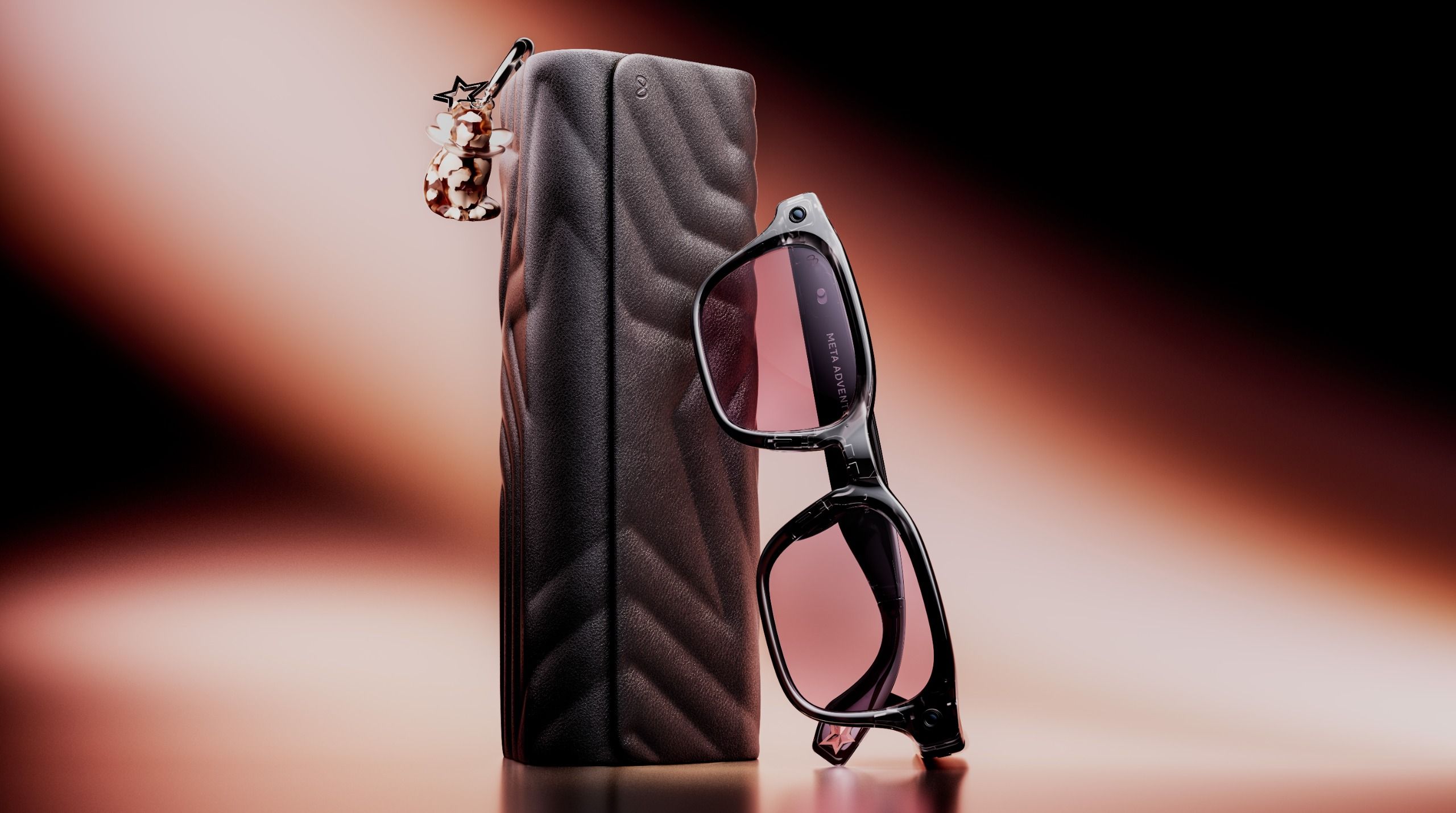The Meta Lisa Glasses, and its cat and dog charms