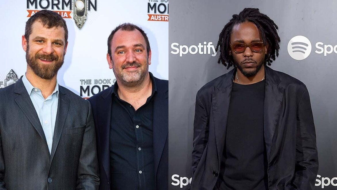 Matt Stone, Trey Parker and Kendrick Lamar