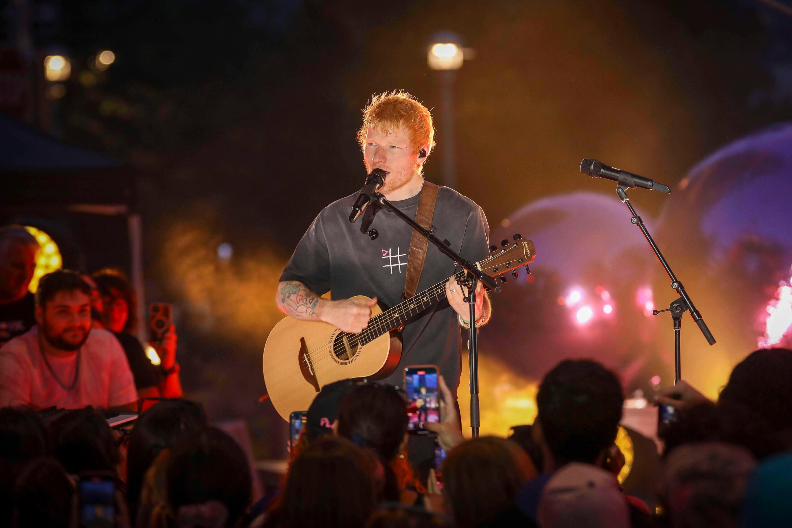 Ed Sheeran Says Promoter Decided to Drop Macklemore Over Palestine Comments
