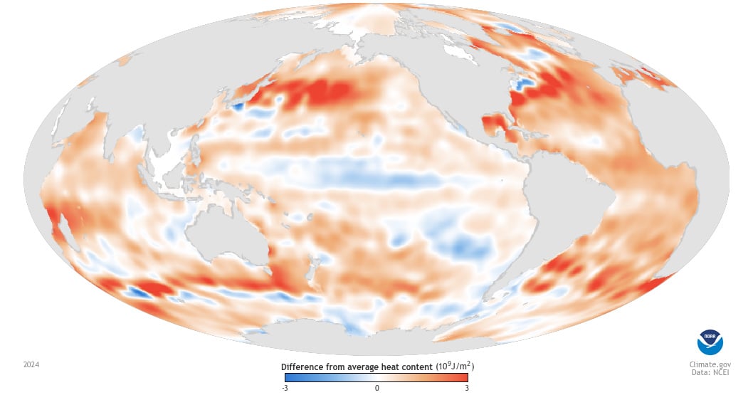 Global Oceans Hit 100 Consecutive Days of Record-Breaking Heat