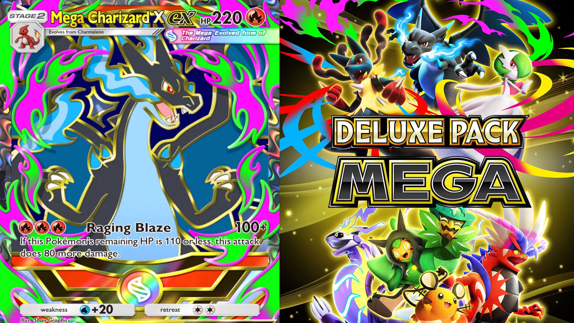 Pokémon TCG Pocket Reveals Deluxe Pack: Mega Details