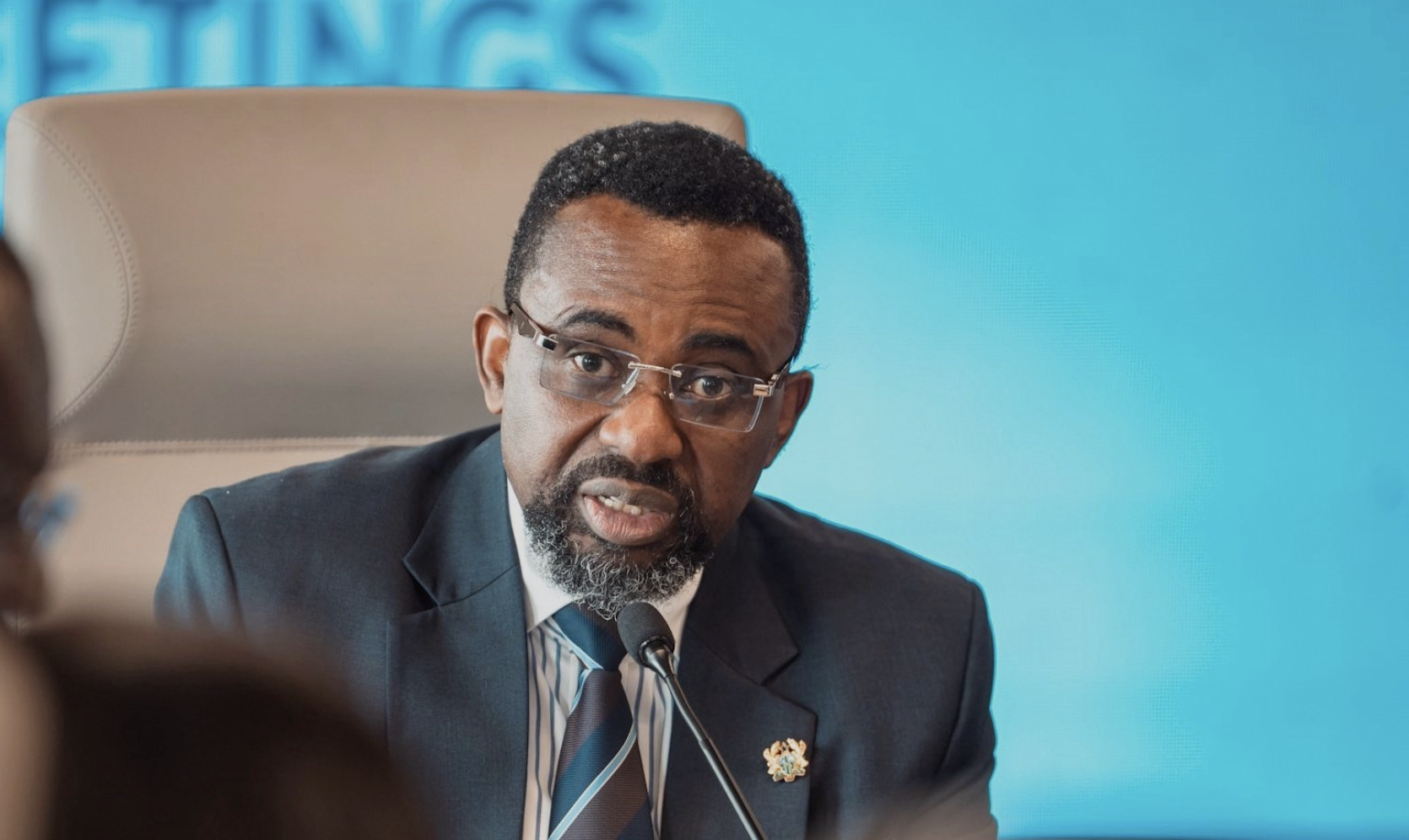 Dr. Johnson Pandit Asiama, Governor of the Bank of Ghana