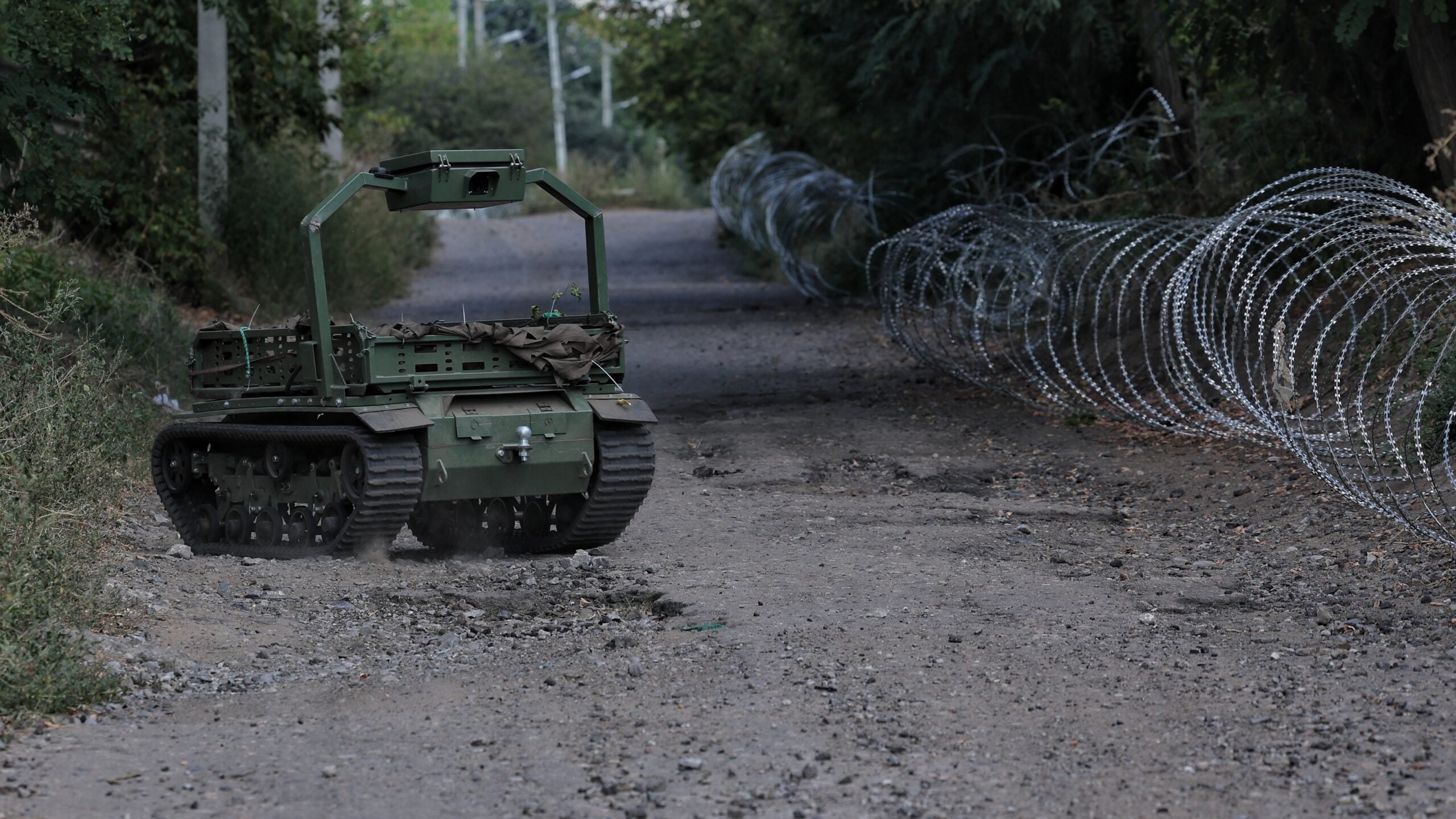 Ukraine Deploys Robot Ground Systems To Front Lines