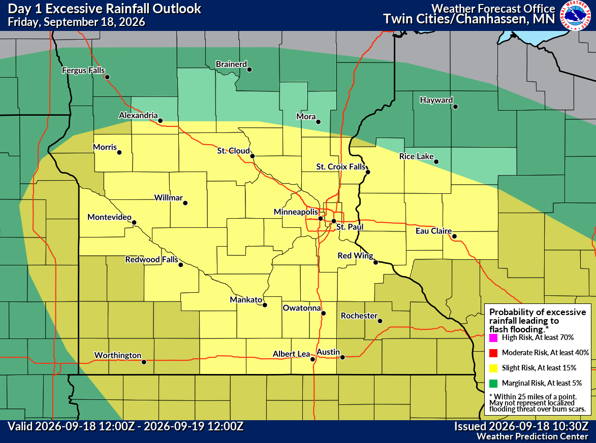 Minnesota Flooding: 8 Inches of Rain Triggers Mudslides and Road Closures