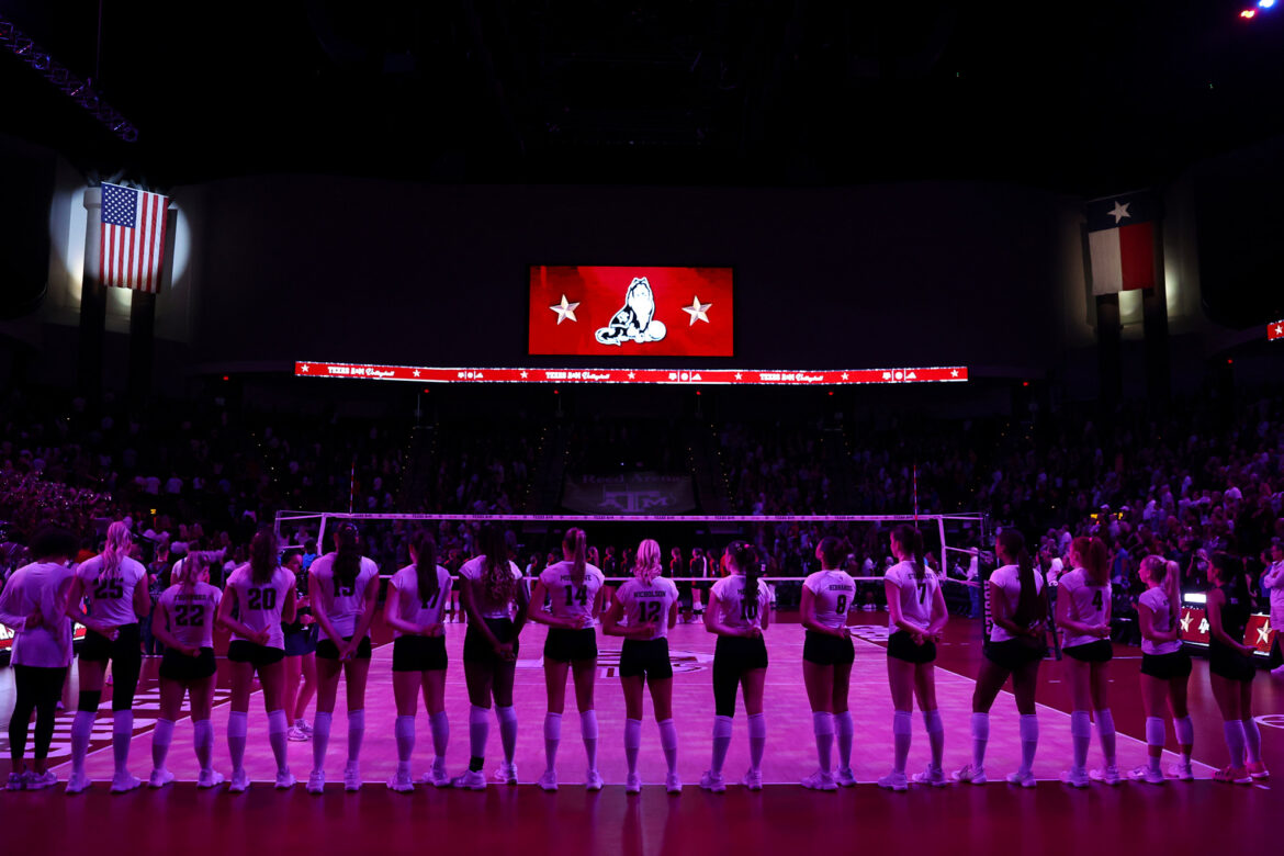 No. 19 Texas A&M Volleyball Hosts No. 6 Wisconsin After Upset Over Stanford