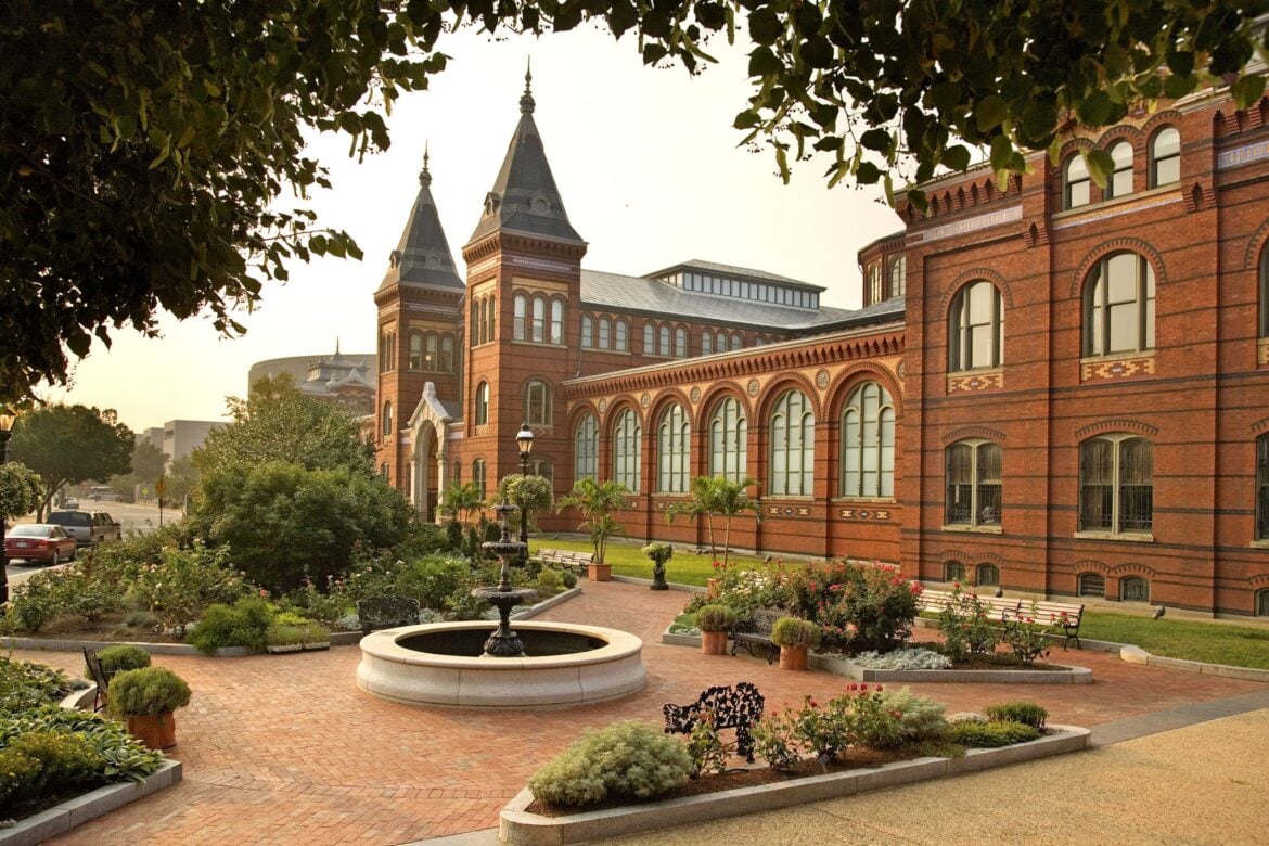 The Smithsonian's Arts and Industries building