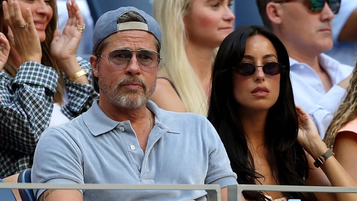 Brad Pitt and Ines de Ramon were at the 2026 US Open Women's Final