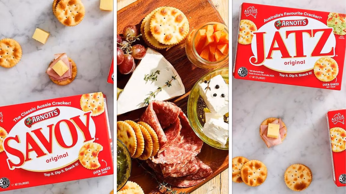 Arnott's Explains Differences Between Jatz and Savoy Crackers
