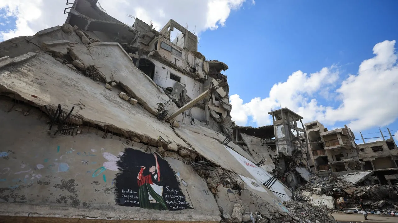 Macklemore Mural Painted in Gaza After Rapper's Tour Removal