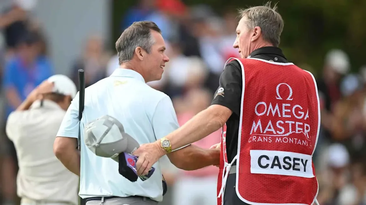 Paul Casey takes European Masters lead, vows to donate prize money to charity
