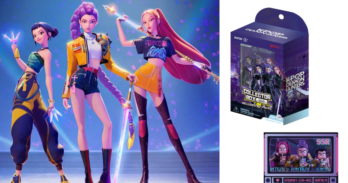 Costco Releases Exclusive K-Pop Demon Hunters Kayou Trading Card Boxes
