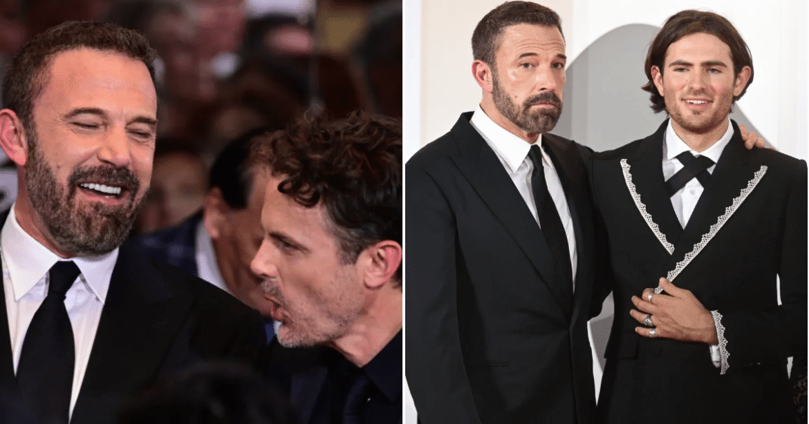Casey Affleck Debuts Son Indiana at Venice Film Festival With Brother Ben