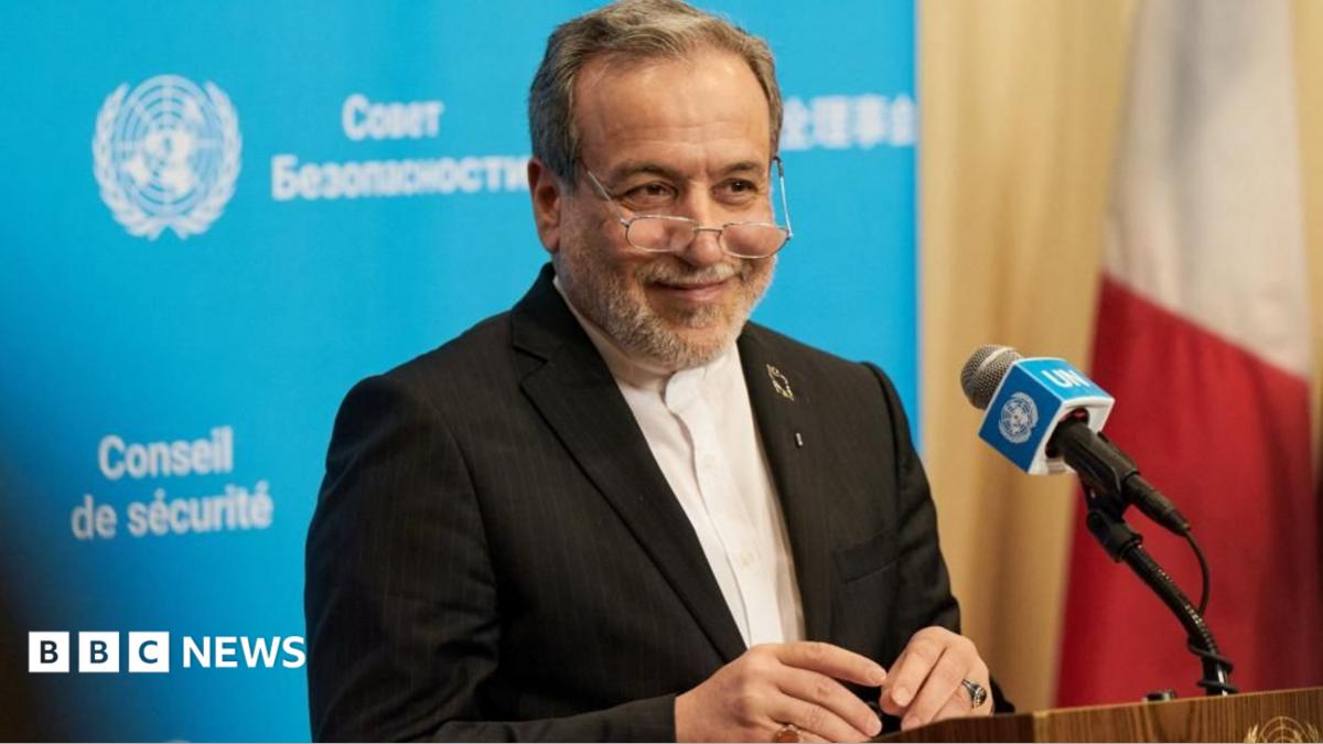 Iranian Foreign Minister Abbas Araghchi told reporters at the UN General Assembly in New York City. Photo: 26 September 2026