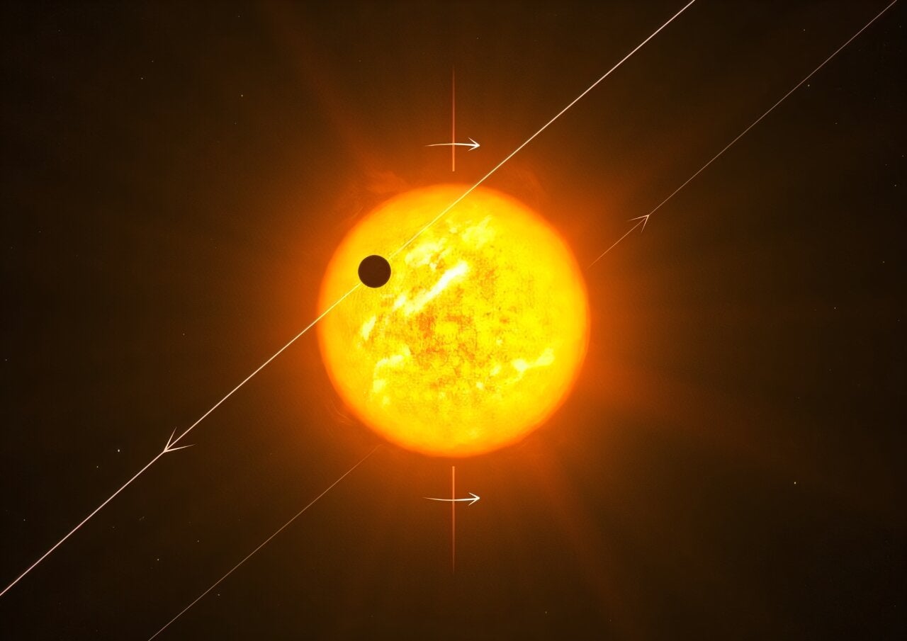 Astronomers Find Exoplanet GJ 3090 b Orbiting Its Star Backwards