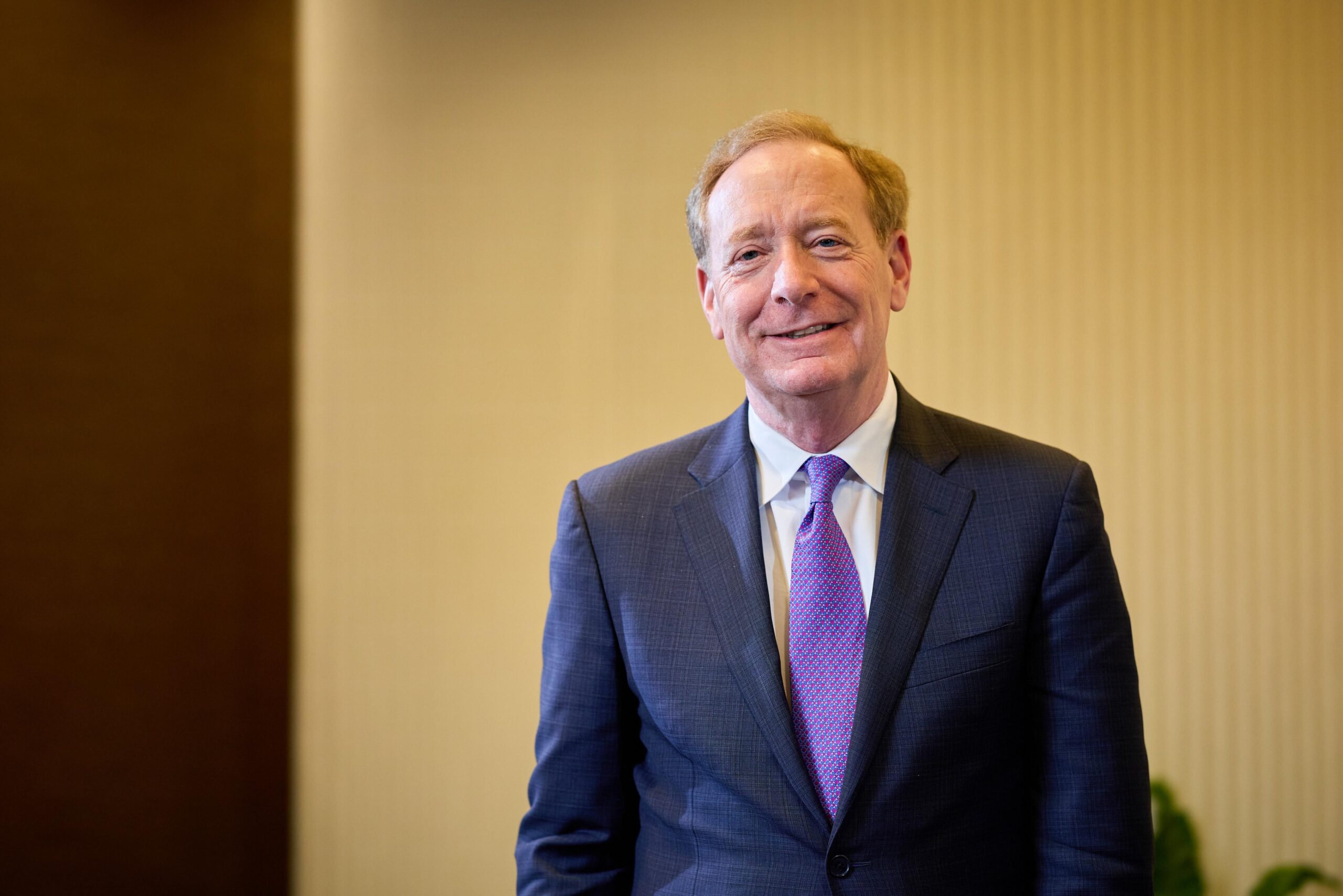 Microsoft President Brad Smith Takes Control of Communications Department