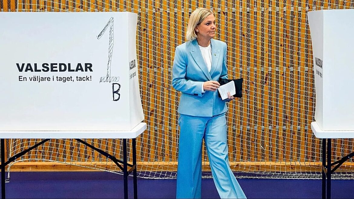 Sweden Centre-Left Takes Narrow Lead in Preliminary Election Results