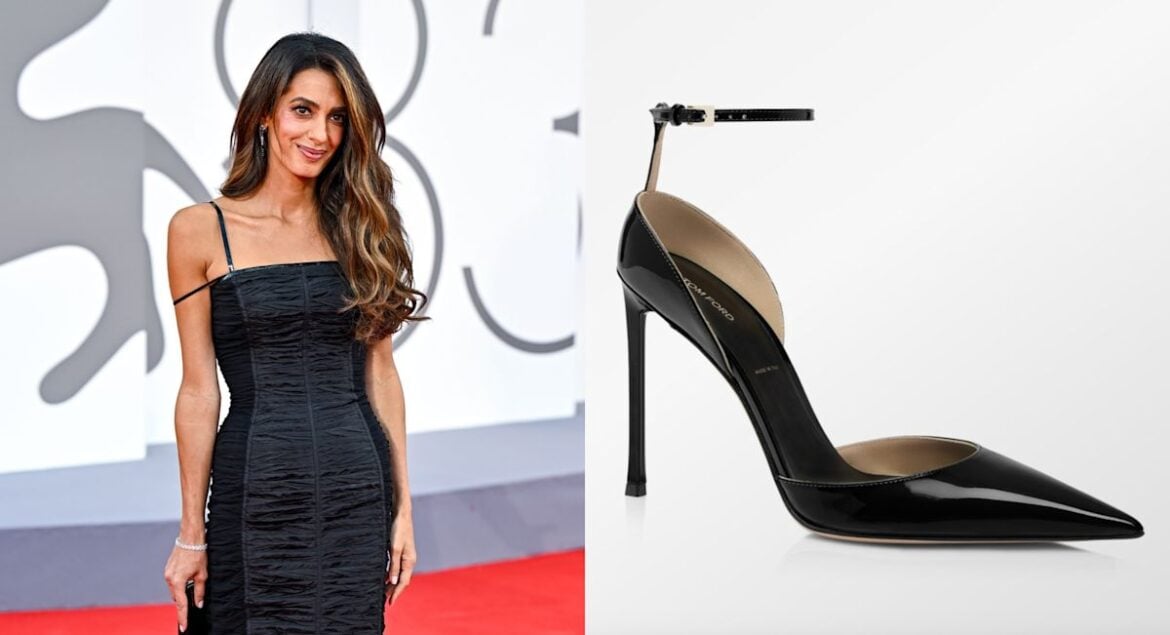 Amal Clooney Wears Tom Ford at Venice Film Festival