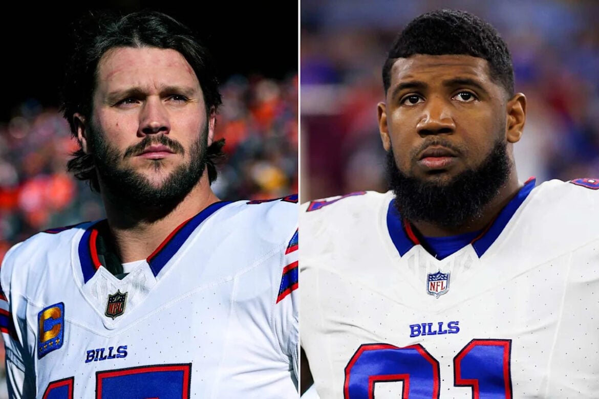 Josh Allen shares emotional support for Ed Oliver after tragic loss of son