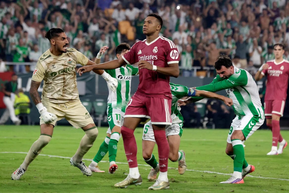 Real Betis edge Real Madrid 1-0 as Troy Parrott scores late winner