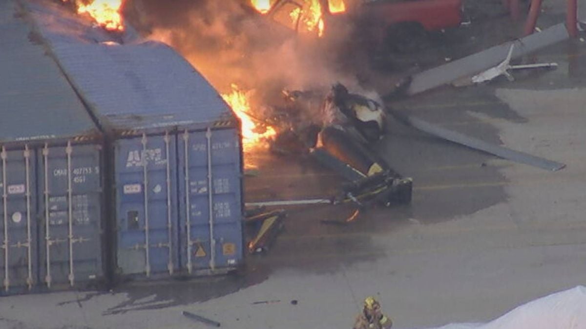 NBC4 News Helicopter Crash in Chatsworth Kills Three People