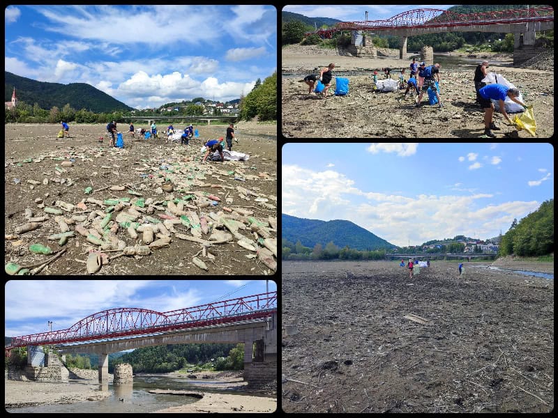 Severe Drought in Slovakia Dries Up Reservoirs and Exposes Massive Waste