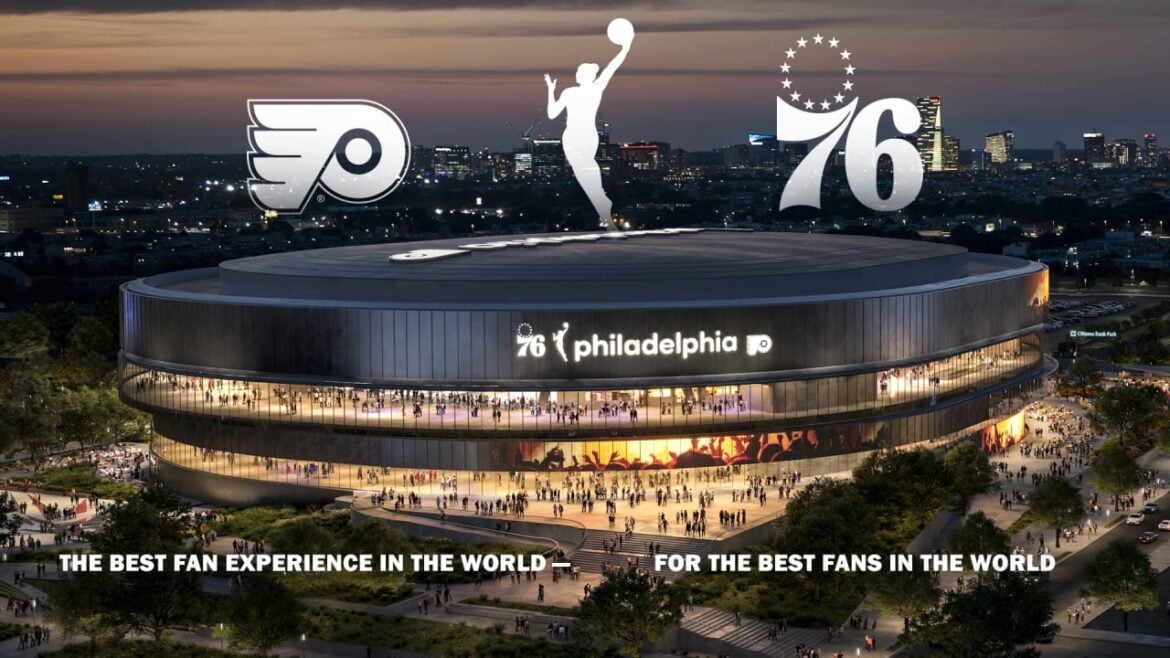 76ers and Flyers Unveil Plans for New Arena Opening in 2030