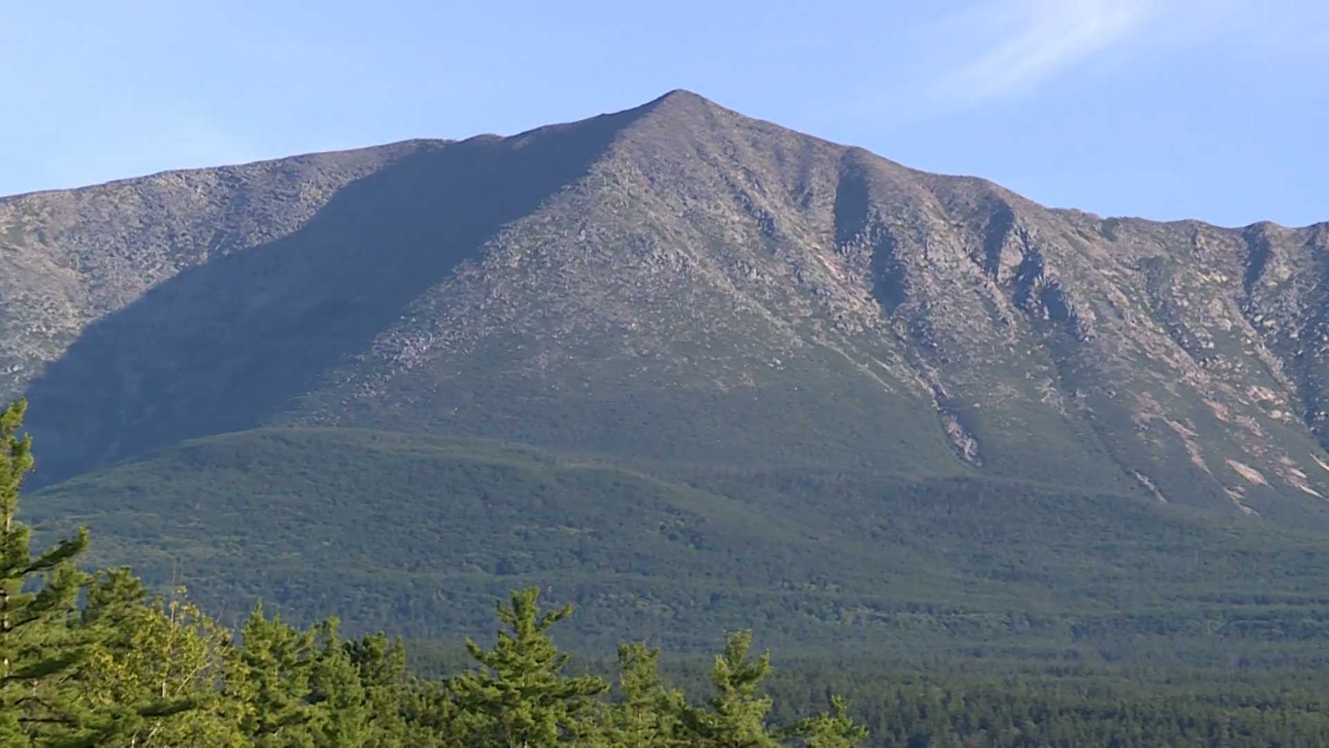 Katahdin, the mountain that is the crown jewel of Baxter State Park in Maine