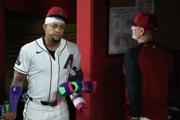 Ketel Marte Returns to Diamondbacks After Absence With Cryptic Neon Hat
