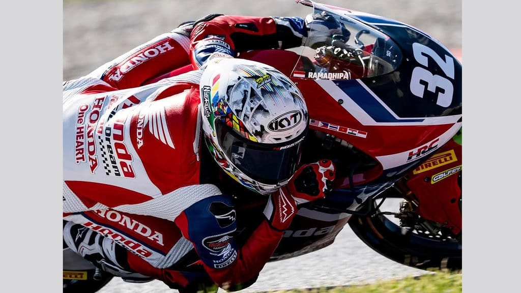 Kiandra Ramadhipa Takes Fourth in FIM Moto3 Junior World Championship Race 2